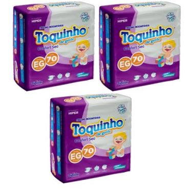 Imagem de Fralda Toquinho Confort Sec Hiper (Dia & Noite) Tam EG - ATACADO BARAT