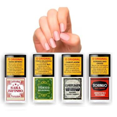 Imagem de Kit Sos Unhas Top Beauty Cronograma Sara Bifinho + Sorinho +