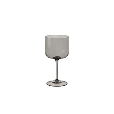 Imagem de like. by Villeroy & Boch Conjunto de 2 copos de cristal Like Smoke Wine/Water Glass, cor cinza fumê, 200 ml