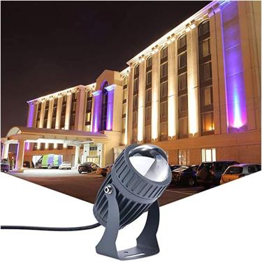 Imagem de Holofotes Led Holofotes De Feixe De Seta Ip68 Spot Light à Prova D'água 10w Iluminação De Paisagem Externa, Blue, 24V