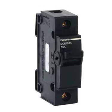 Imagem de Disjuntor Elétrico DQE Nema 1 Pólo Preto - Eletromar, Tamanho: 25A