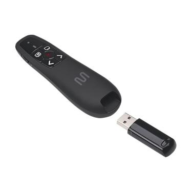 Imagem de Apresentador Laser Multilaser PS200 - sem Fio - Alcance de 30 Metros - Preto - AC385