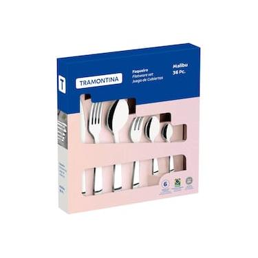 Imagem de Faqueiro Tramontina Malibu 36 peças em Aço Inox
