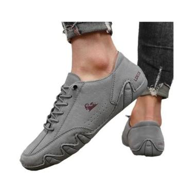 Imagem de Tênis Masculino De Marca Fashion Respirável Com Solado Macio Confortáv