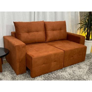 Imagem de Sofá Retrátil 1,80 m Terracota 604 Esther