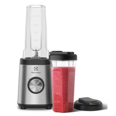 Imagem de Liquidificador Portatil 2 Jarras 600ml Electrolux 320W Inox 127V