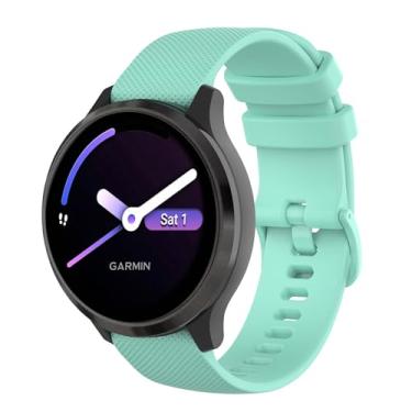 Imagem de TopPerfekt Pulseiras esportivas compatíveis com Garmin Venu 3/2 (22 mm), pulseira de substituição de liberação rápida, pulseira de silicone macio ajustável para Forerunner 970/570 42 mm/265/255