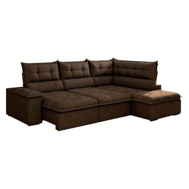 Imagem de Sofá de Canto Retrátil Fofão Premium 3,00 X 2,20 Besthouse