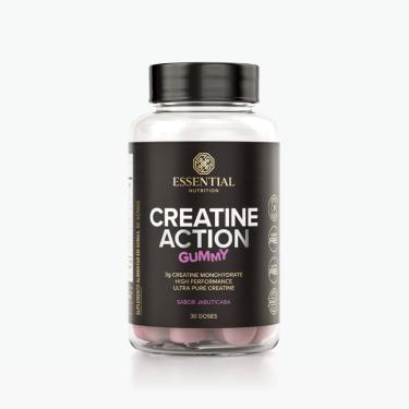 Imagem de Creatine Action Gummy Jabuticaba Essential Nutrition 60 Gomas