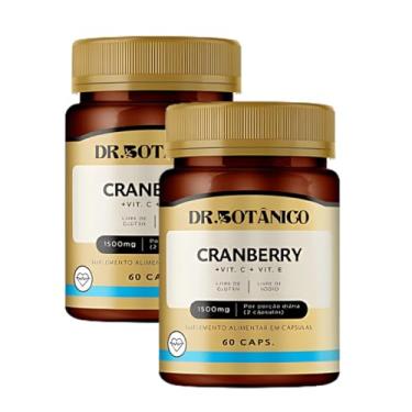 Imagem de KIT 2 UN CRANBERRY 1500MG 60 CAPSULAS - DR. BOTÂNICO