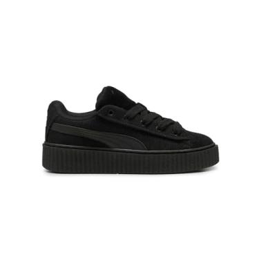 Imagem de PUMA Tênis feminino casual Fenty X Creeper Phatty veludo cotelê com cadarço - preto, Preto, 35