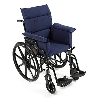 Imagem de Almofada de cadeira de rodas confortável, almofada de assento para cadeira de rodas, travesseiro total para cadeira de rodas, almofada reclinável ou cadeira, capa de assento de almofada de cadeira