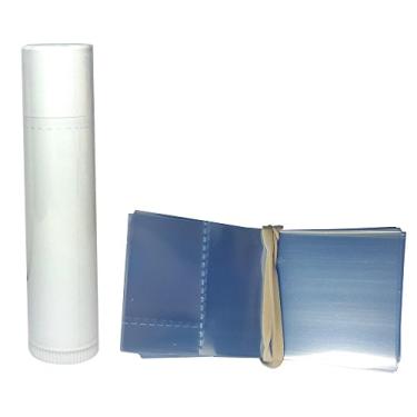 Imagem de Supplement and Supply Protetor Labial Retrátil Com Faixa Para Tubos Estilo Labial, Pacote 500 Unidades
