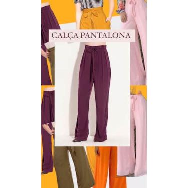 Imagem de Calça pantalona  - Galeria pink