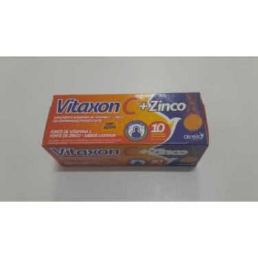 Imagem de vitaxon +zinco zero açúcar, 10 comprimido.