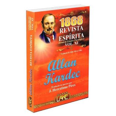 Imagem de Revista Espírita 1868 - Allan Kardec - Doutrinário - 404 Páginas - ISB
