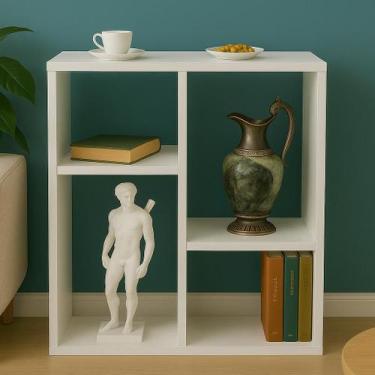 Imagem de Prateleira decorativa Mdf 60cm Parede Elegância Funcional - SIXTEEN DE