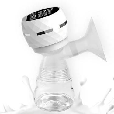 Imagem de Bomba de Tirar Leite Elétrica, Portátil e Silenciosa – Extrator de Leite Materno Confortável, Compacta e Discreta com Massageador de Mama, Tela LED, 2 Modos e 9 Níveis de Sucção