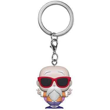 Imagem de Funko Pop! Keychain: Dragon Ball Z - Master Roshi (Peace Sign)