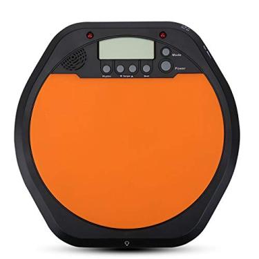 Imagem de RiToEasysports Prática de Treinamento de Bateria Eletrônica Metrônomo de Bateria Com Fones de Ouvido, Almofada Digital Multifuncional para Teste de Tempo Ideal, para Bateristas/músicos, Preto