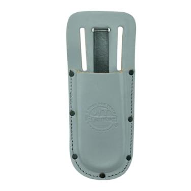 Imagem de Graintex Coldre de tesoura de poda e alicate para cinto de ferramentas, bolsa de couro para alicates, tesouras de jardim, tesouras de poda para fácil acesso com clipe, faca de couro e bainha de