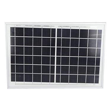 Imagem de Painel de energia solar à prova d'água, à prova de poeira, leve, portátil, carregador de painel solar 6V 10W para pequenos acampamentos de secagem, iluminação fora rede,