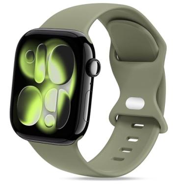 Imagem de STG Sport Pulseira de silicone compatível com Apple Watch Ultra 2/Ultra SE séries 10/9/8/7/6/5/4/4/3/2/1 de 38 mm, 40 mm, 40 mm, 40 mm, 41 mm, 44 mm, 46 mm, 49 mm, S/M M/G