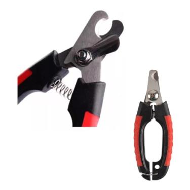 Imagem de Alicate Cortador de Unha para Cães e Gatos PT-2662 Inox com Trava de Segurança e Cabo Ergonômico