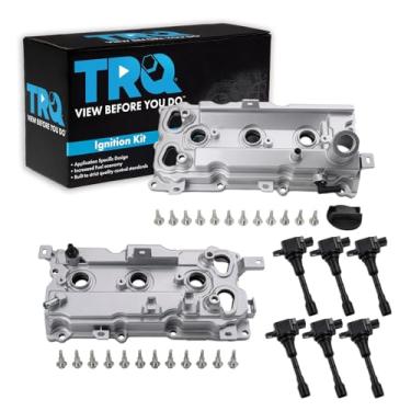 Imagem de TRQ Kit de ignição compatível com 2008-2012 INFINITI EX35 2009-2012 FX35 2007-2008 G35 2009-2010 M35 2012-2013 M35h 2014-2018 Q50 Q50 70 20 Nissan 350Z 07-2009