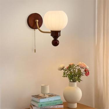 Imagem de Lâmpada De Parede Contemporânea LED Americana Retro Sala De Estar Quarto Estudo Villa Hotel Corredor Corredor Luz (Estilo 14)