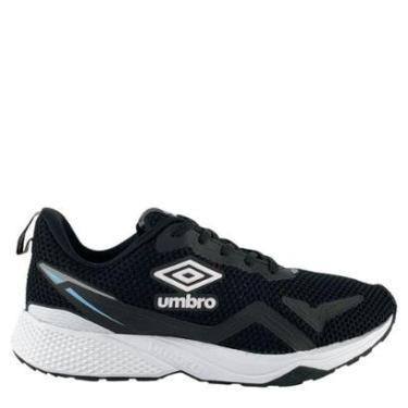 Imagem de Tênis Masculino Umbro Trainer Preto Branco Cinza Azul U01L00032-Masculino