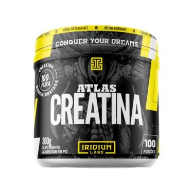 Imagem de Creatina Monohidratada Atlas em Pó 300g  - sem Sabor