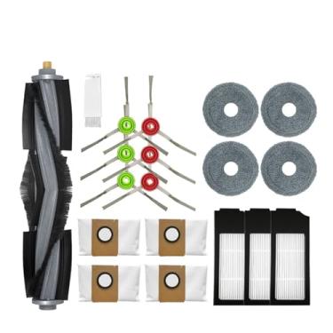 Imagem de Compatible With Ecovacs Deebot X1 Omni Accesories Robot Vacuum Cleaner Mop Cloth Dust Bag HEPA Filter Main Brush Rag Replaceable Spare Parts(Gold)