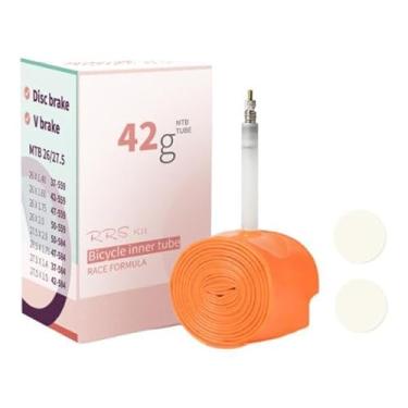 Imagem de oshhni Câmara de ar para bicicleta com válvula, câmara de ar de TPU leve e a furos, substitui remendos de pneus para acessórios de ciclismo, Style F