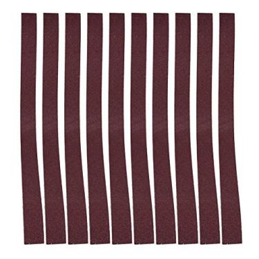 Imagem de 10 unidades de correias de lixa 760X25Mm 30x1 polegada, correias de lixa, correias de lixa para lixadeiras de cinta 60-180 grão para madeira, metal, aço inoxidável (30x1 polegada) (100 Mesh)