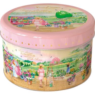 Imagem de Mini Biscoito Amanteigado Butter Cookies Lata Chaton Santa Edwiges 150g