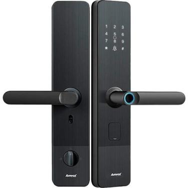 Imagem de Fechadura Eletrônica Digital Amvox AFC 1000 Desbloqueio por Codigo Apl