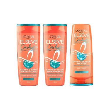 Imagem de Kit Elseve Cachos Dos Sonhos 2 Shampoo 200Ml + 1 Cond 200Ml