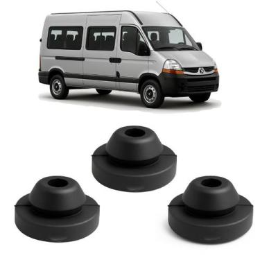 Imagem de Kit Coxim Da Caixa Do Filtro de Ar Master 2011 em Diante - Borfix