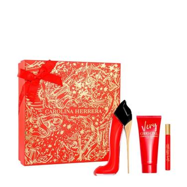 Imagem de Kit Carolina Herrera Very Good Girl Feminino - Eau De Parfum 80ml + 10ml + Body Lotion 100ml