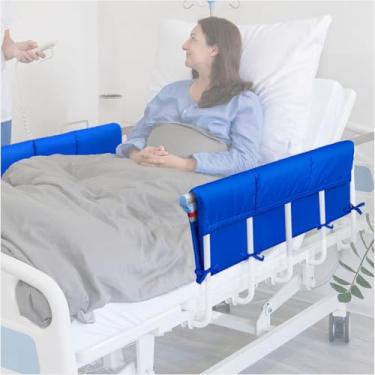 Imagem de MESINURS Almofada de enchimento de trilho de cama para clínica e casa - Almofadas de cabeceira para adultos idosos, proteção de segurança de prevenção de quedas, serve na maioria dos trilhos de cama