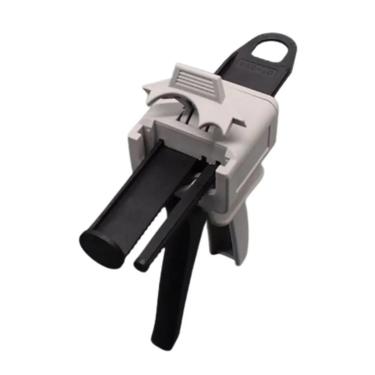 Imagem de Dispensador Manual Tipo Pistola para Resina Bisacrílica, Proporção 10:1, 50mL, Design Ergonômico, para Materiais de Dois Componentes