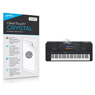 Imagem de Protetor de tela BoxWave compatível com Yamaha PSR-SX900 (protetor de tela da BoxWave) - ClearTouch Crystal (pacote com 2), película de filme HD - protege contra arranhões