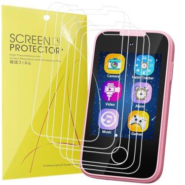 Imagem de Lamshaw Compatível com UCIDCI Kids Smart Phone Protetor de tela, [6 unidades], película transparente TPU de cobertura total, compatível com UCIDCI P2 2,8" touchscreen Kids Smart Phone (pacote com 6)