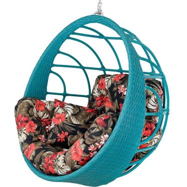 Imagem de Balanço Ninho Suspenso Hungria Azul Turquia E Maui Preto