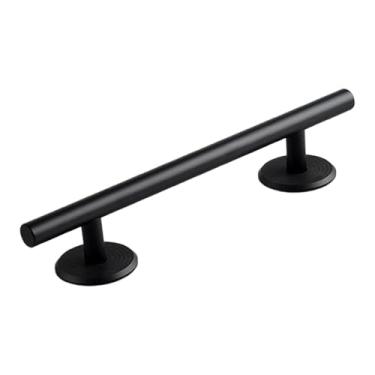 Imagem de menolana Trilhos redondos para skate de dedo, lembrancinha de festa, brinquedo, deck/rampa, ótimo complemento para presentes, acessórios para parques, corrimão, Preto 20 Cm