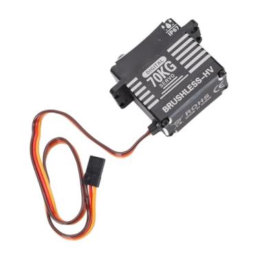 Imagem de SPYMINNPOO Servo 70KG Servo Sem Escova de Alta Torção, Digital de Engrenagem de Metal à Prova d'água para Helicóptero Drone de Aeronave RC, Potenciômetro de 180 Graus Tipo 6,0-8,4V