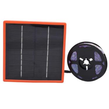 Imagem de Cryfokt Led Solar Planta Crescimento Luz 5w Eficiente Em Termos de Energia Espectro Completo Led Movido a Energia Solar Crescer Luz para Plantas Ao Ar Livre Aquário Com Efeito de Estufa (5m/16,4 pés)