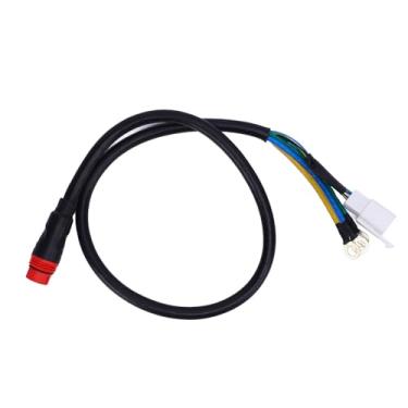 Imagem de RiToEasysports Cabo, Extensão de Conexão Elétrica Estável Impermeabilizante de 70cm, Cabo de Motor de Conversão para Bicicleta Elétrica
