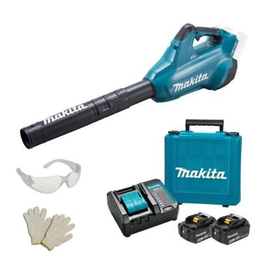 Imagem de Soprador Folhas Dub362Z 36V Makita + Kit 2Bat 6A + Carreg Bv
